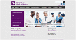 Desktop Screenshot of imq.org